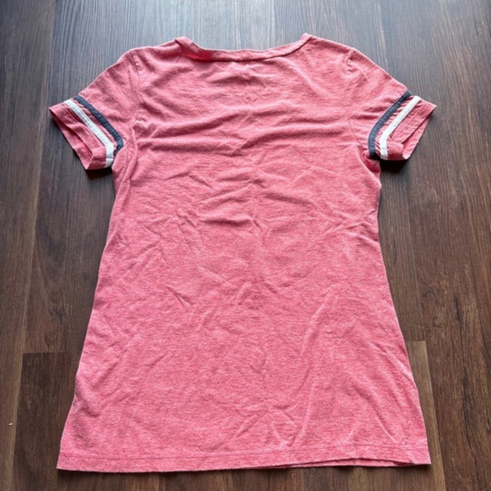 5th & Ocean St Louis Cardinals MLB V-Neck T-Shirt Red Gameday Small Heathered - Picture 8 of 8